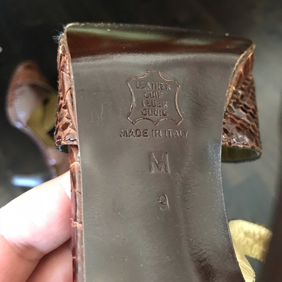 YSL Snakeskin Heels - Picture 7 of 7